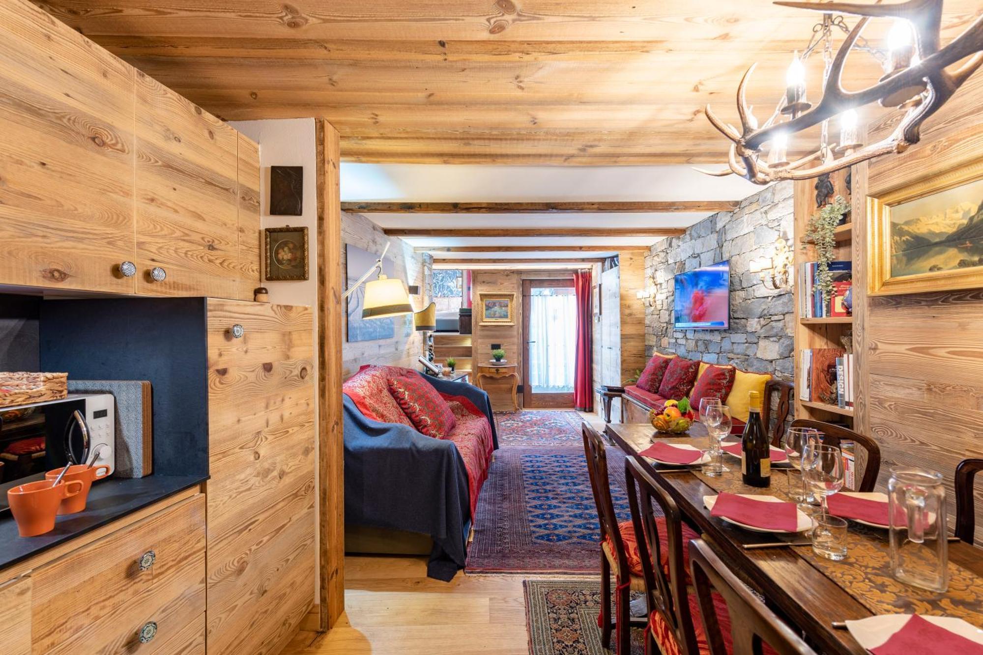 Beautiful Flat In Courmayeur - Happy Rentals Exterior photo